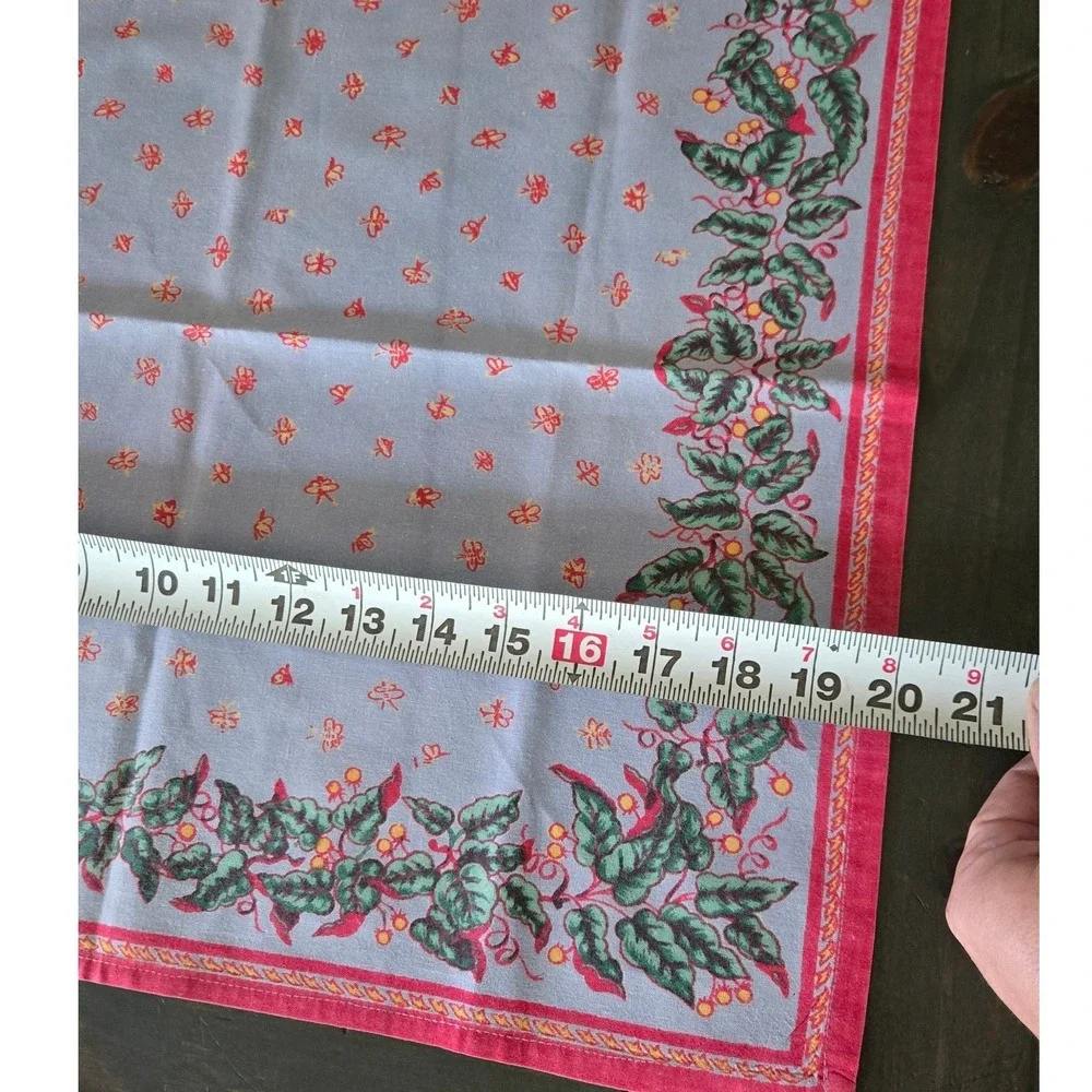 Williams and Sonoma Napkins Placemats 20 x 18 Christmas Holidays Vintage Cotton